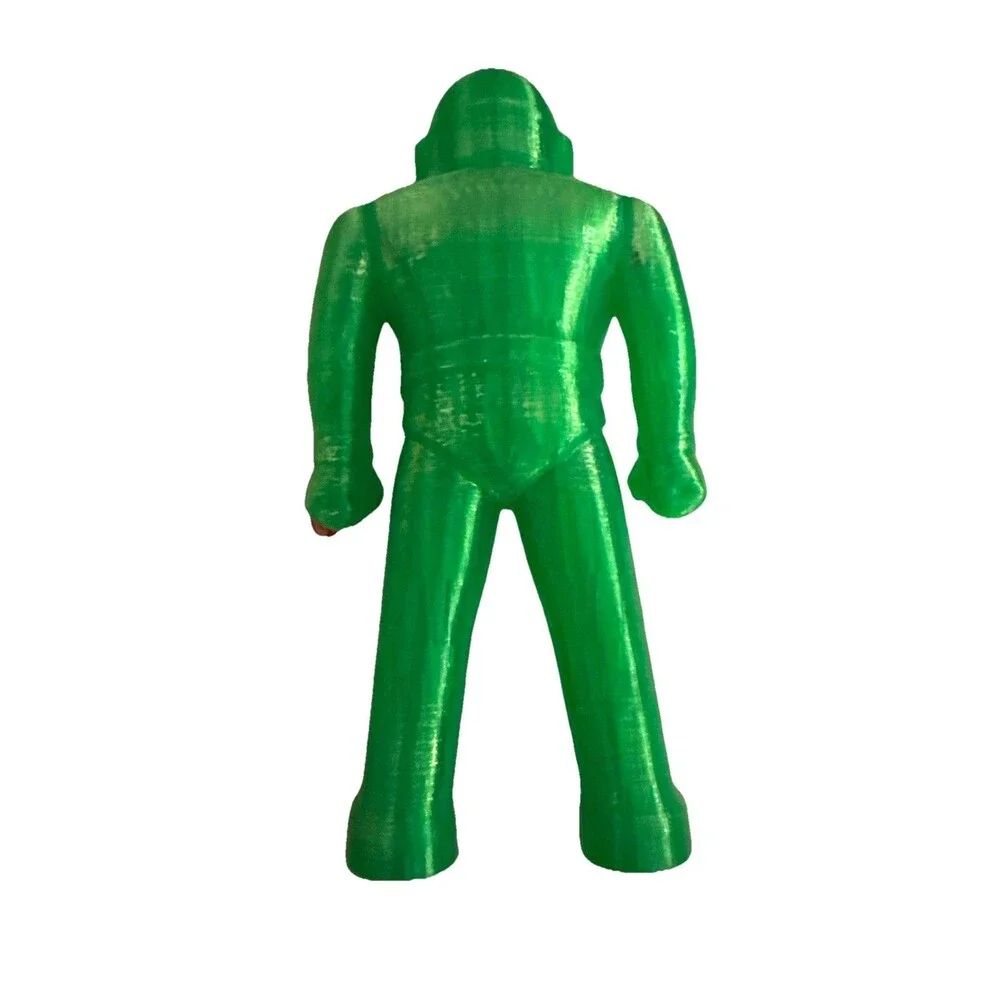 The Day The Earth Stood Still Gort 6” Robot Translucent Green Toy